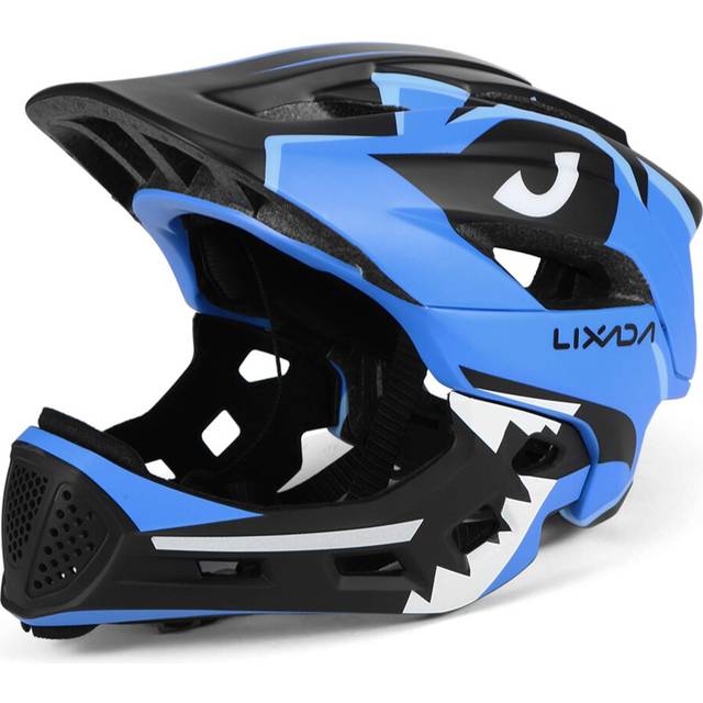 Lixada Kids Full Face Helmet Detachable Full Face Kids Bike Helmet Children Sports Safety Helmet for Cycling Skateboarding Roller Skating