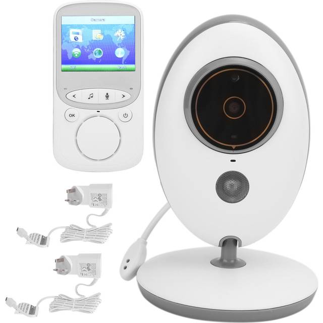 2.4G Digital Wireless Baby Monitor Security Camera Two Way Intercom Baby Monitor 100?240VUK Plug UK Plug