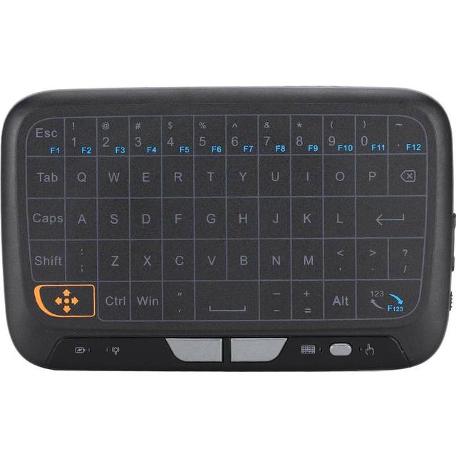 2.4Ghz Mini Wireless Keyboard With Touchpad, Whole Panel Multi touch Controll Touchpad