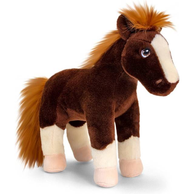 Plush Cuddly Soft Eco Wild Animals Toys 100% Recycled (Horse)