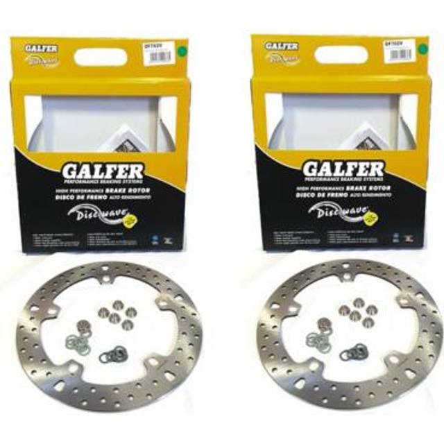 Galfer round front brake discs rotors bmw k1600gt k 1600 gt 2011-2017