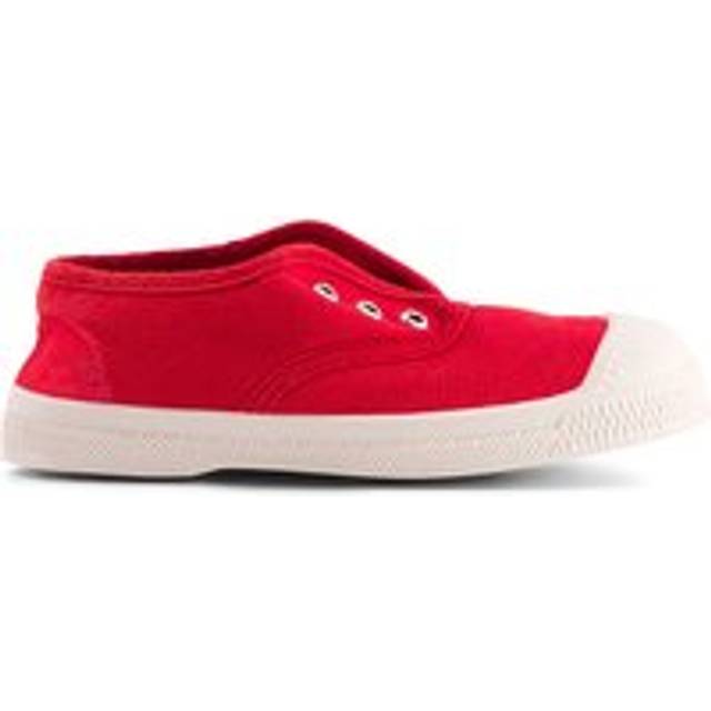 Kids Canvas Elly Trainers - plain red - 25 (7.5 to 8)