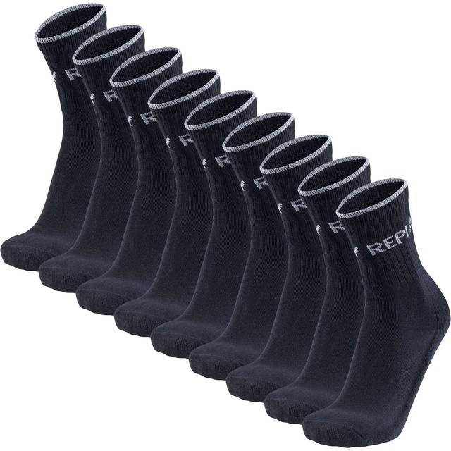 Replay unisex socks, 9-pack - tennis socks, short socks, logo