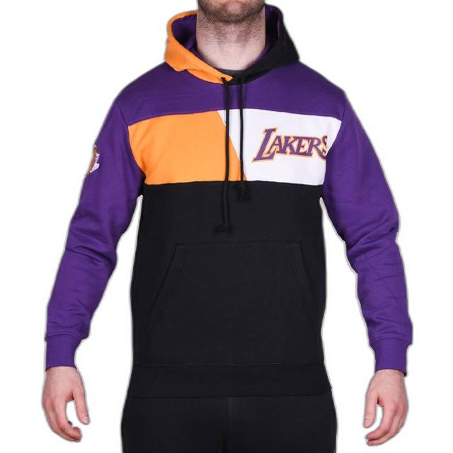 Hoodie fleece Los Angeles Lakers NBA Color Blocked - Noir - S