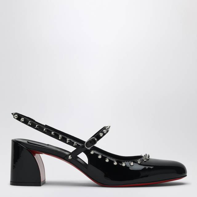 Christian Louboutin Women&#39;s Janispikes Pumps in Black | Size 36 | 1250705 (36)