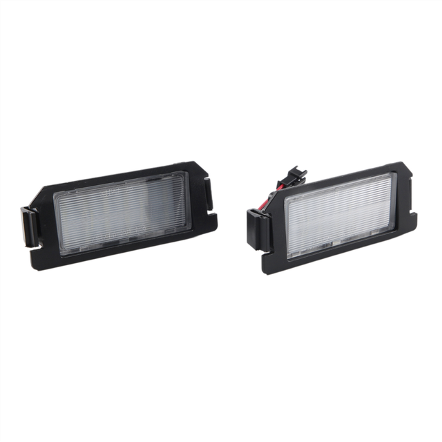 Car White 18-LED License Plate Light Number Replacement for 2D Soul