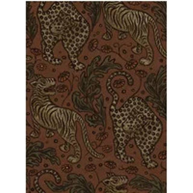 Rebel Walls Tapete Year Of The Tiger - Velvet - red/brown