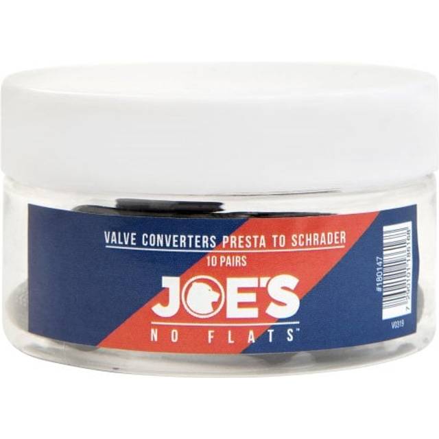 Joe'S No Flats Presta To Schrader Valve Converters - Pack Of 10 Pairs