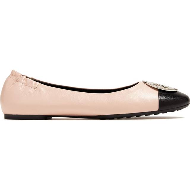 Tory Burch - Claire ballerina shoes - women - Leather - 11 - Pink