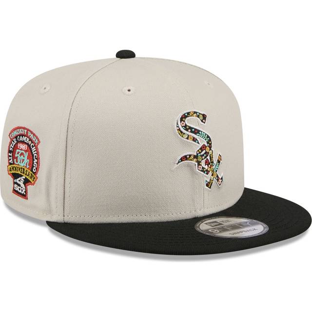 New Era 9Fifty Snapback Cap - FLORAL Chicago White Sox stone