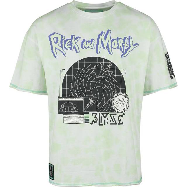 Rick And Morty Goodbye Moonmen T-Shirt green - L
