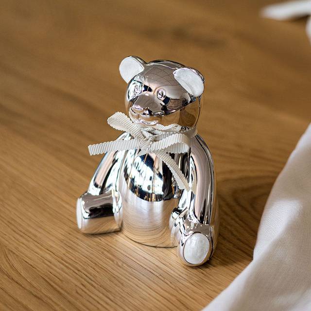 Arthur Price Silver Plated Teddy Silver-plated Money Box 11cm