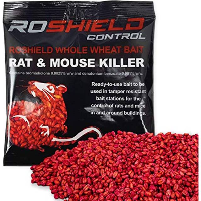 (150g (1 Pack)) Roshield Wheat Poison Rat Killer Control Sachet