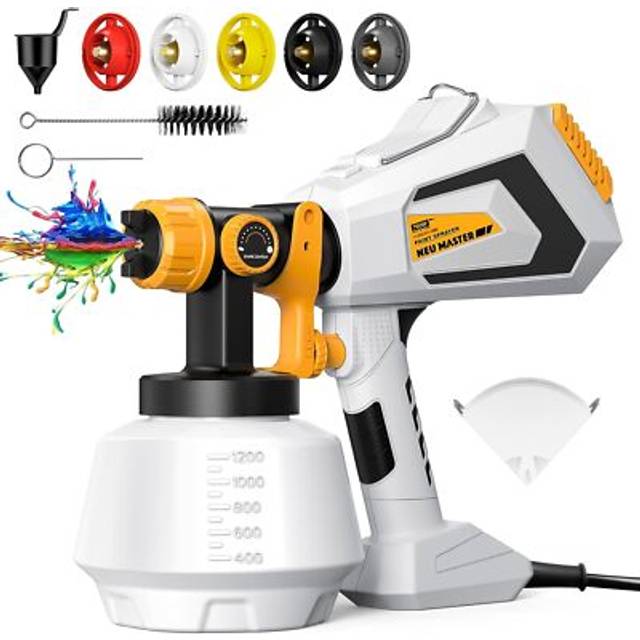Neu master paint sprayer, 700w fence paint sprayer hvlp electric spray gun with