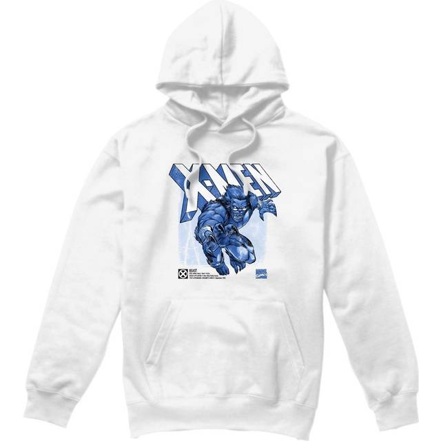 Marvel Mens X-Men Beast Hoodie L vit