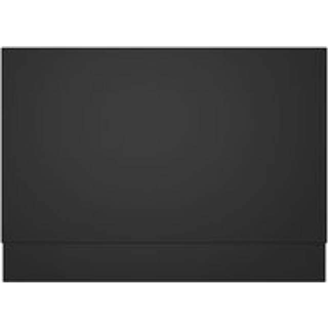 Bathroom Wooden MDF Bath Panel Matt Black Easy Cut 800mm End Panel