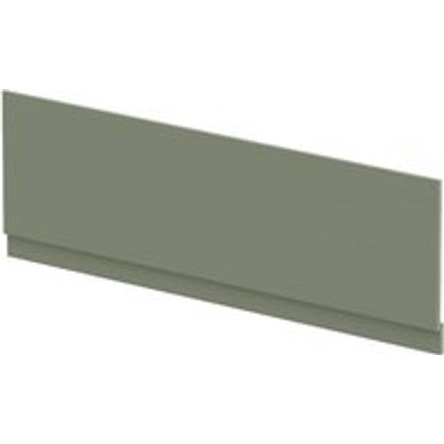 Nuie MFC Front Bath Panel with Plinth | Satin Green | MDF | 1800mm