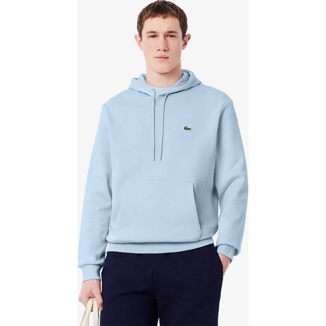Lacoste Brushed Hoody Men light_blue