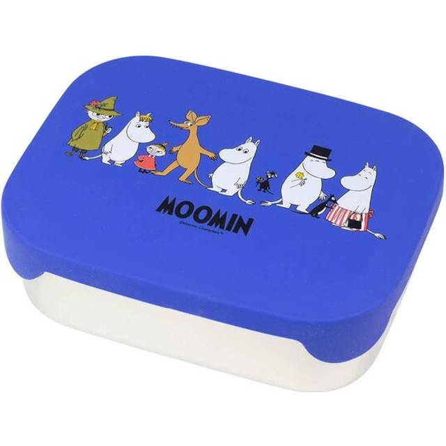 Rätt Start Mumin Familj, Lunchlåda i plåt, blå - Blå