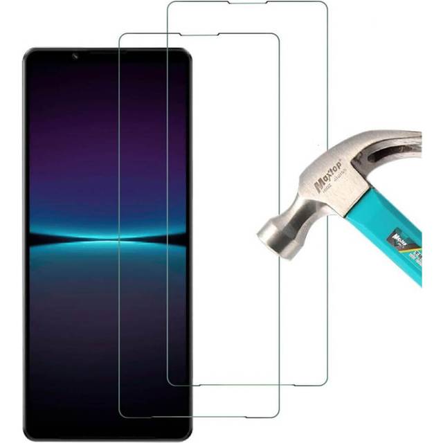 [2-PACK] Sony Xperia 1 V HÃ¤rdat Glas SkÃ¤rmskydd - Clear