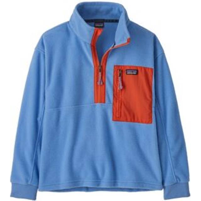 Patagonia - Kid's Microdini 1/2 Zip P/O - Fleece jumper size L, blue