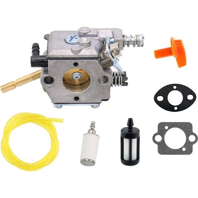 Carburetor (with Air Filter, Spark Plug & Fuel Line) for Stihl H24D FS48 FS52 FS56 FS62 FS66 FS81 FS86 FS88 FS106 BR400 Walbro WT-45 Chainsaw