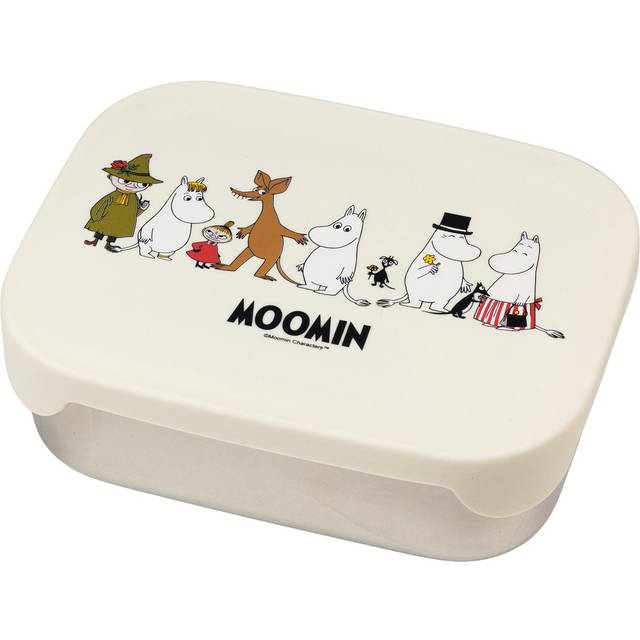 Rätt start Mumin Familj, Lunchlåda i plåt Beige - Beige/Sand