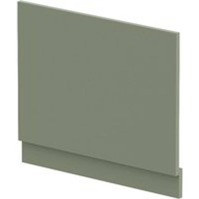 Hudson Reed Square Showerbath 700Mm End Panel - Satin Green