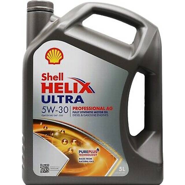 Shell helix ultra professional ag 5w-30 5w30 full synthetic engine oil 5 litres