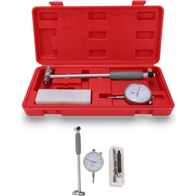 Industrial Tools Dial Bore Gauge Set  50-160MM Measuring Range Micrometer Cylinder Tool Kit  0.01 Graduation Interval Measurement