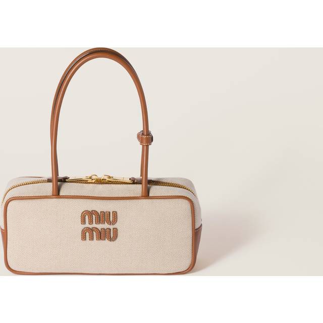Beau canvas and leather bag