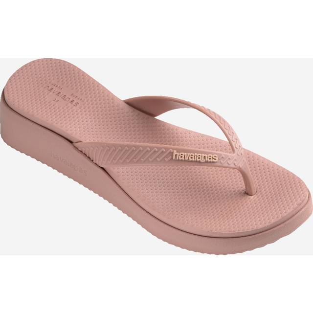Havaianas High Platform Flip Flop - Crocus Rose, Pink, Size 8, Women