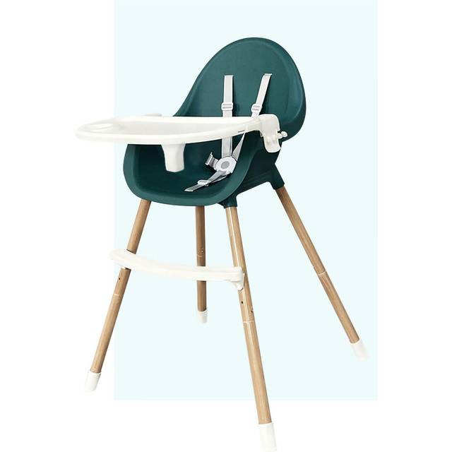 Baby Dining Chair Multifunction Foldable Waterproof Portable Large Single Layer Plate Baby High