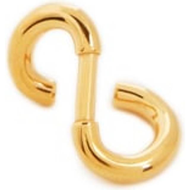 Boucle d'oreille XL Tube en argent - Doré - Taille Unique