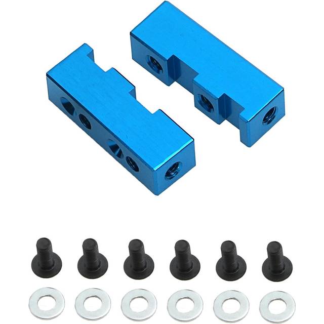 Metal Servo Mount 54587 Replacement for Tamiya GF01 WR02 G601 GF-01 WR-02 G6-01 Remote Control Car blue