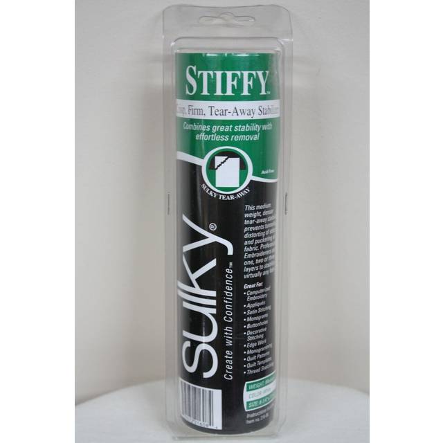 "Sulky Of America Stiffy Firm stabilizer  8"""""""" by 11 yd  White"