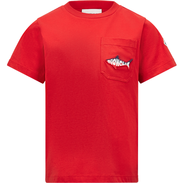 T-Shirt MONCLER Kids color Red - 8