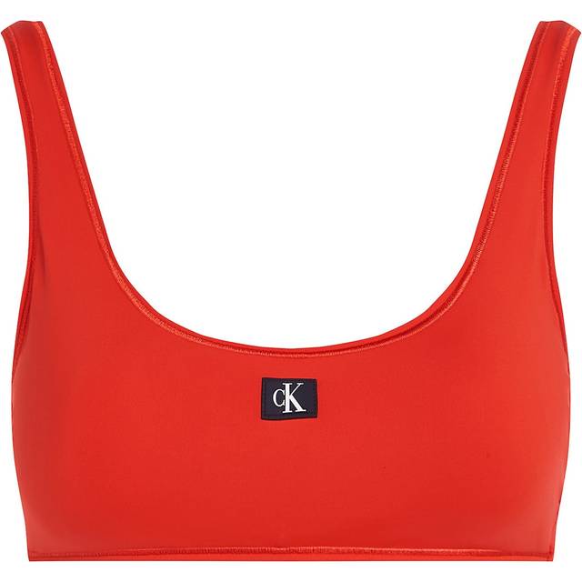 Bralette Bikini Top - CK Monogram