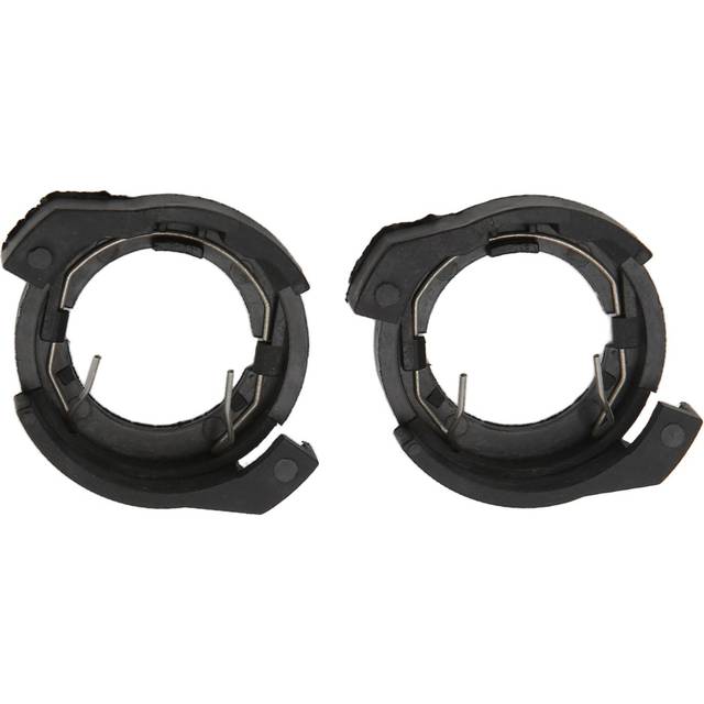 2Pcs LED Headlight Adapter Professional Design ABS Material Easy Install Low Power Bulb Holder