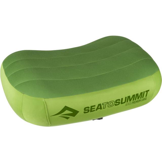 Sea To Summit Aeros Premium Large Camping Inflatable Pillow - Green - One Size