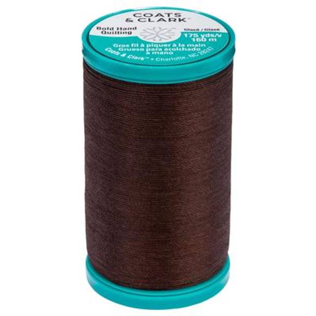 Coats Bold Hand Quilting Thread 175yd-Chona Brown