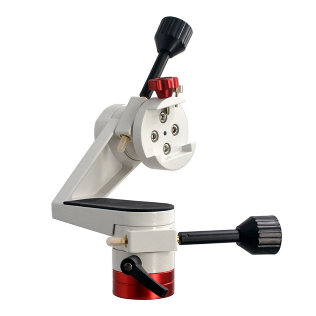 telescope Theodolite Astronomical Telescope Theodolite Birdwatching Cantilever Mini Motion PTZ Astrophotography Mount for Binoculars Red