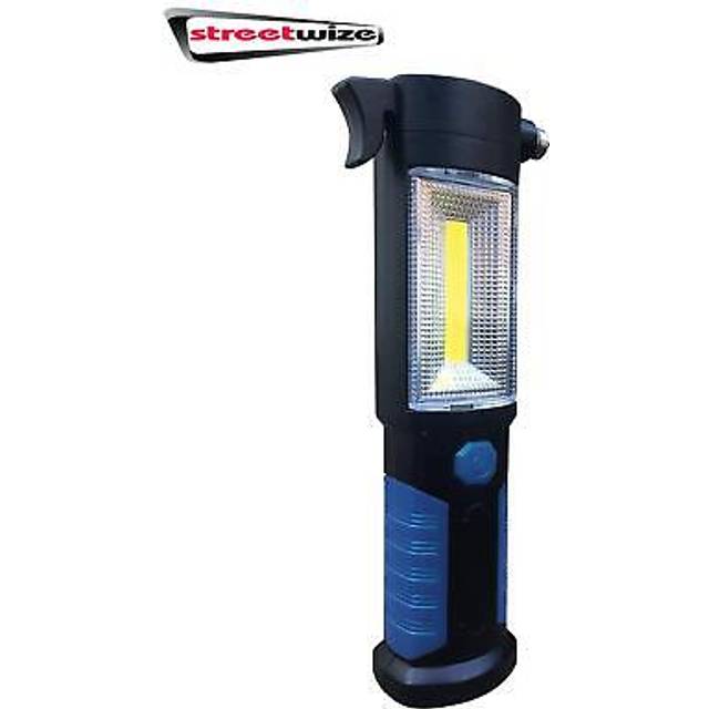 Streetwize 3w cobb torch/led inc seat belt cutter & emergency hammer swlr29