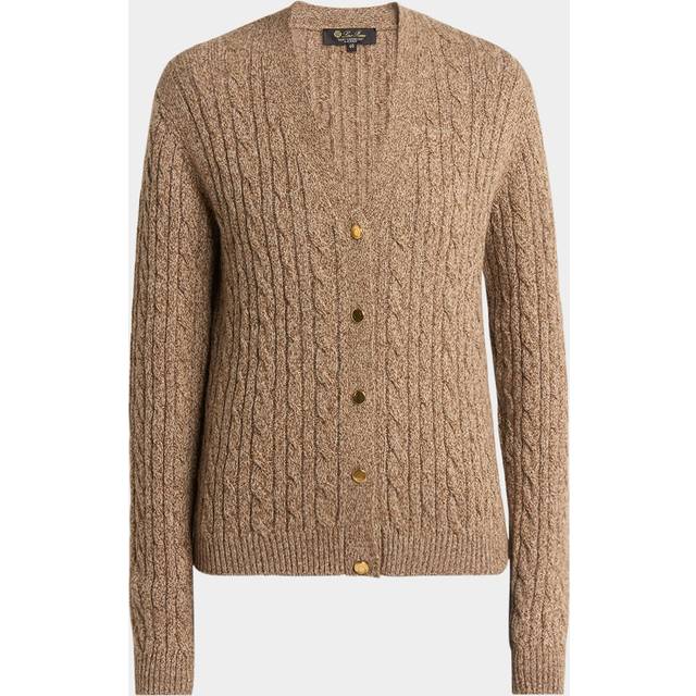 Baby Cashmere Cable Knit Cardigan - GOLDEN WHEATGI - 46 IT (10 US)