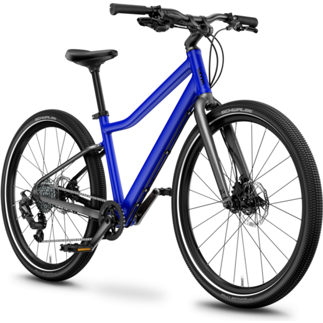Barncykel Woom Explore 5 24" Magnetic Blue 2025