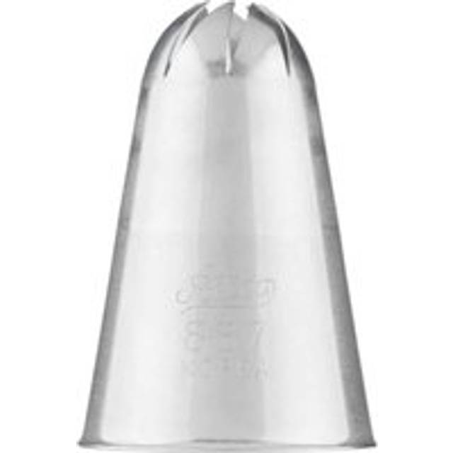 No.887 XL 7A Special Pastry Swirl Star Metal Piping Nozzle - Grey