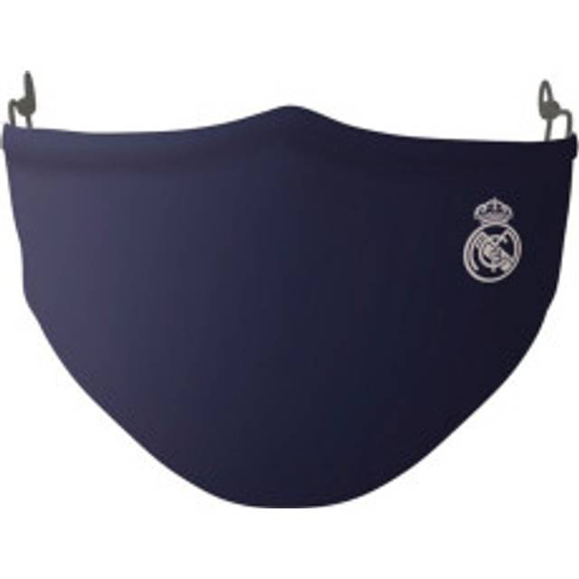 Återanvändbart Hygieniskt Munskydd av Tyg Real Madrid C.F. Vuxen Blå