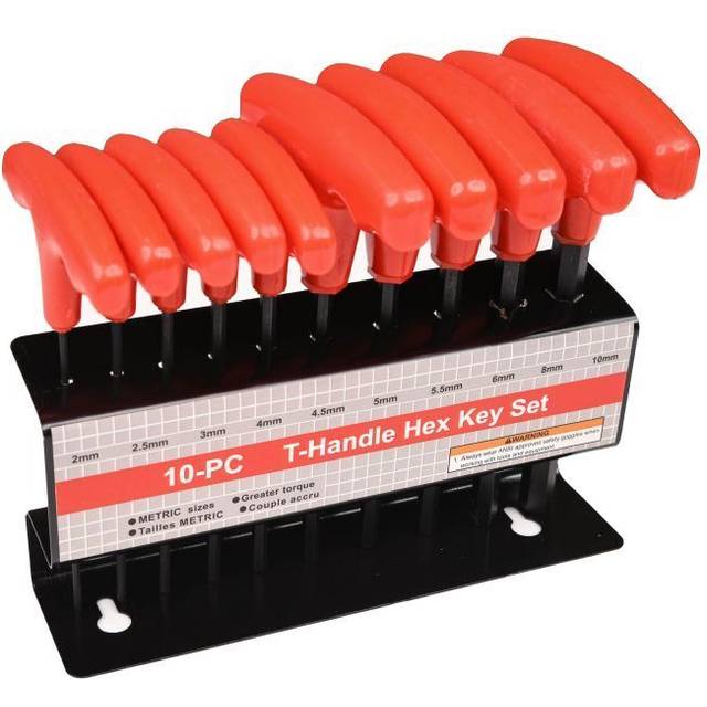 Bike-It T Handle Hexagon Key Set