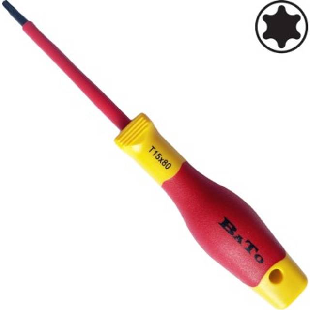 BATO Skruetrækker 1000V. Torx 15x80mm.