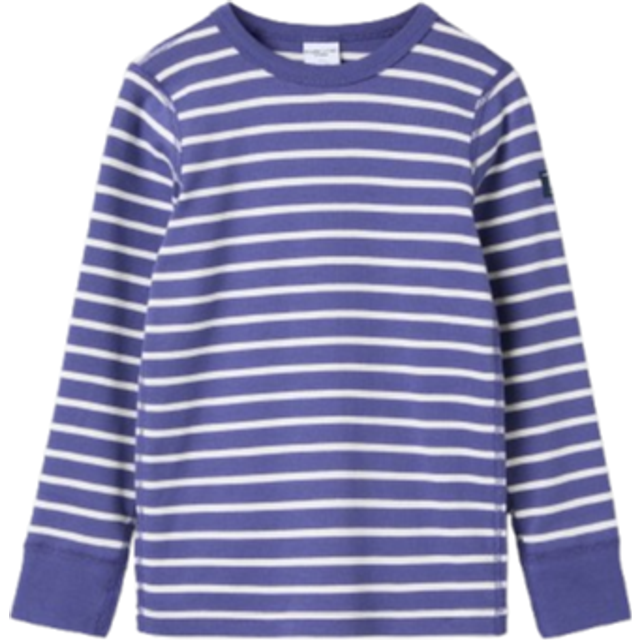 Långärmad t-shirt randig